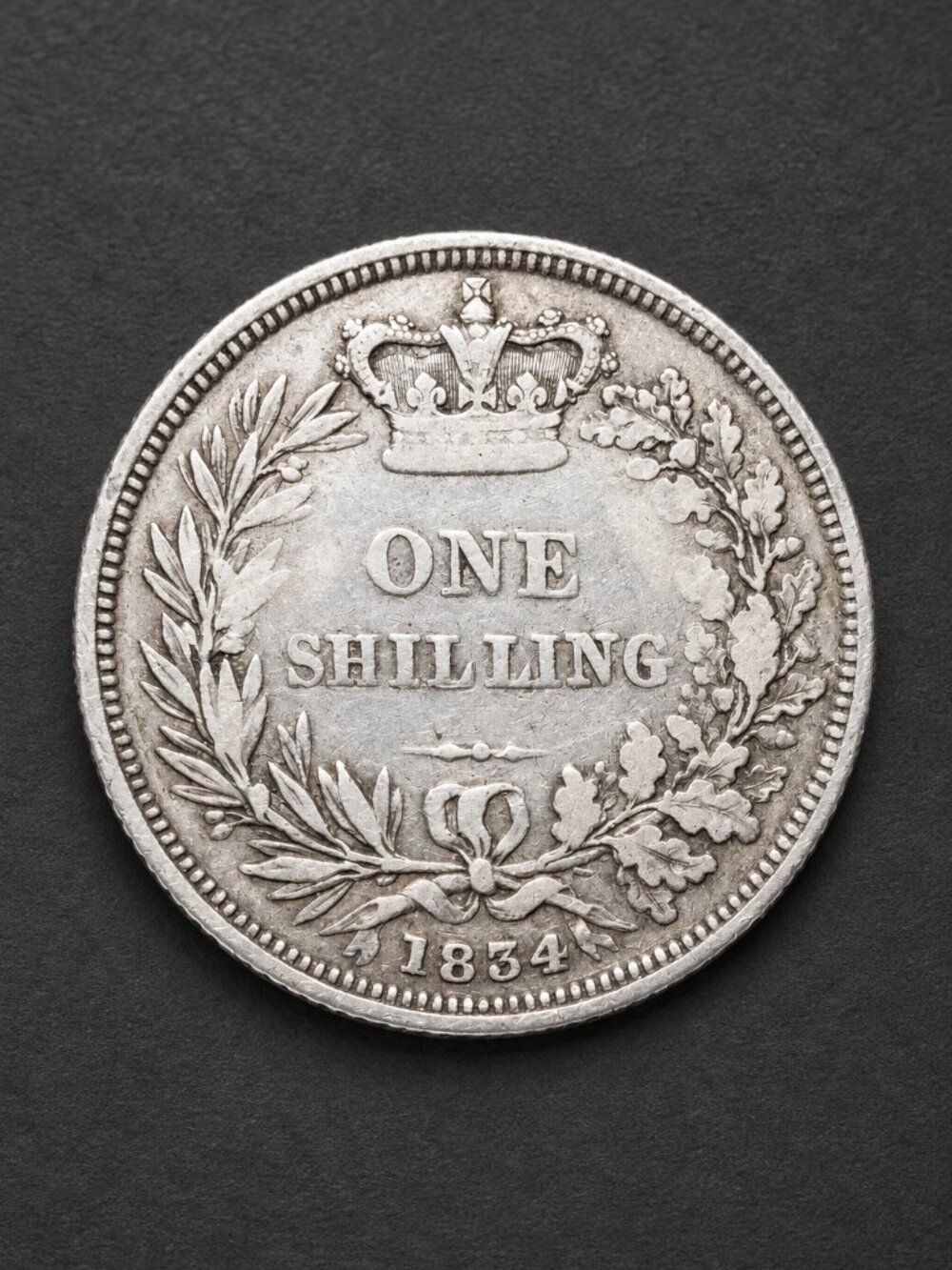 1834 Great Britain Shilling William IV Sterling Silver Coin KM#713